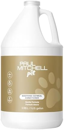 Paul Mitchell Pet Soothing Oatmeal Conditioner, Gentle Formula, Gallon
