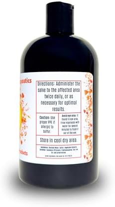 Skin Repair Gel for Horses & Pets – Fast-Acting Wound Care with Calendula, Sulfur & Tea Tree – Heals Rain Rot, Cracked Heels, Insect Bites, Thrush & Skin Irritation – Natural Formula (18 oz)