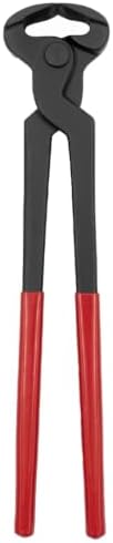 Professional 14" Hoof Nipper with PVC Covered Handle-Heavy-Duty Horse Farrier Tool for Precise Hoof Trimming,Hoof Maintenance,Shoe Removal,Equine Hoof Care–Ergonomic Design for Optimal Grip &Control