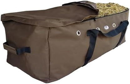 Heavy-Duty 1200 D Nylon Fabric Storage Bag, Large 44" x 20" x 16" and Extra Large 53" x 29" x 21", Brown – Majestic Ally