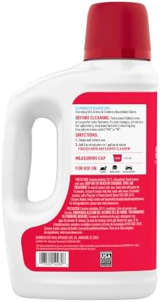 Hoover Renewal Carpet Cleaner Solution, 64 oz., Fresh Meadows Scent