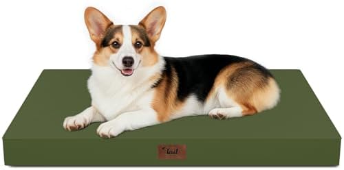 Outdoor Waterproof Orthopedic Dog Bed for Large Dogs