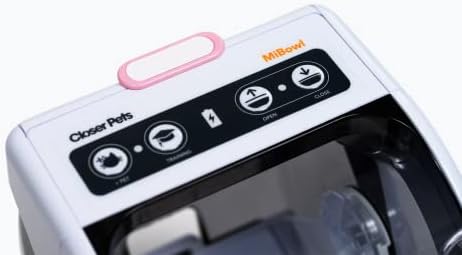 Closer Pets MiBowl Automatic Selective Microchip Feeder, Cats & Small Dogs