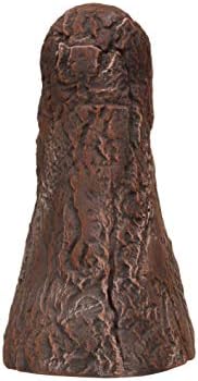 Plecoceramics Pleco Cave Cone Breeding Ceramic Decorations Fish Tank Aquarium (Brown)