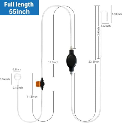 Bubble Magus Drip Acclimation Kit for Saltwater and Freshwater Aquariums, Fish Tanks, Ensure Smooth Transition for Coral, Shrimp, Marine Fish, Navigation System Live Koi Fish, Plant Decor Security