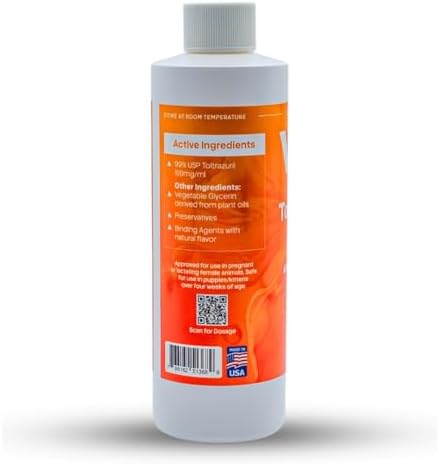 Toltrazuril 10.0% for Horses, Dogs, Cats, 240mL/8.1 Ounce, for Non-Food Chain Animals