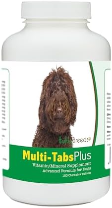 Healthy Breeds Labradoodle Multi-Tabs Plus Chewable Tablets 180 Count