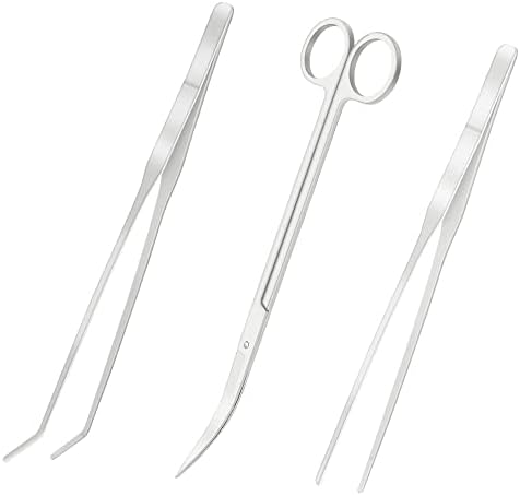 Stainless Steel Aquarium Tank Aquatic Plant Tools Sets (3 in 1)