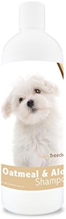 Healthy Breeds Maltese Oatmeal Shampoo with Aloe 16 oz
