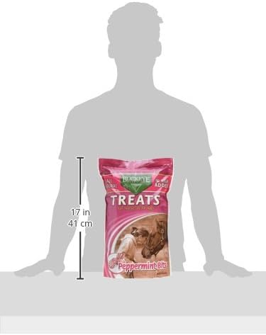 Buckeye All-Natural No Sugar Added Peppermint Bits Treats for Horses, 4 Pounds