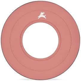 OllyDog Mini Super Flyer, Dog Flying Disc – Floating Fetch Toy, Soft on Teeth, Eco-Friendly Recycled Material, Lightweight, for Small & Medium Dogs (Desert, 9")