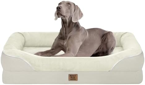 Chez Paw Jumbo Orthopedic Waterproof Dog Bed Pet Sofa for Giant Dogs
