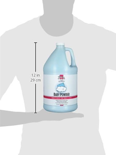 Top Performance Baby Powder Scent Pet Conditioner for Dogs and Cats, Safe for Puppies or Kittens Aged 6 Weeks and Older, 1 Gallon