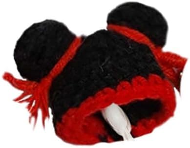 Small Animal Mini Hand Knitted Pet Hat Cute Tiny Hamster Hat For Parrot Snake Guinea Pigs Rabbit Head Cover Costume Hamster Hat For Really Hamster Hamster Hat Tiny Hamster Hat Hamster Hat For Really