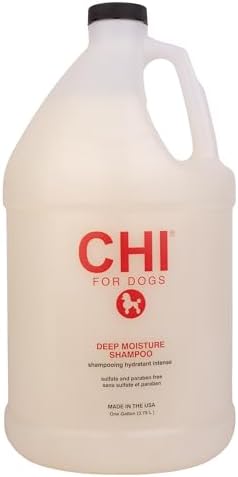 CHI for Dogs Deep Moisture Dog Shampoo, Gallon Size, 128 Oz