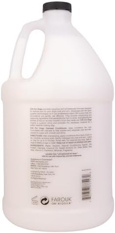 CHI for Dogs Oatmeal Dog Conditioner, Gallon Size, 128 Fl Oz