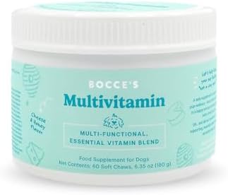 Bocce's Bakery Multivitamin Supplement Chews, Cheese & Honey Flavor (60 ct)