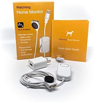 Watchdog Home Monitor - Water, Temperature, Humidity, and Power Outage Alarm Sensor with WiFi