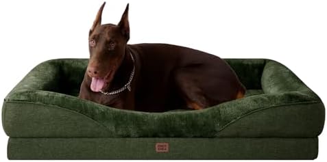 EHEYCIGA Orthopedic XL Dog Bed for Large Dog, Memory Foam Dog Couch
