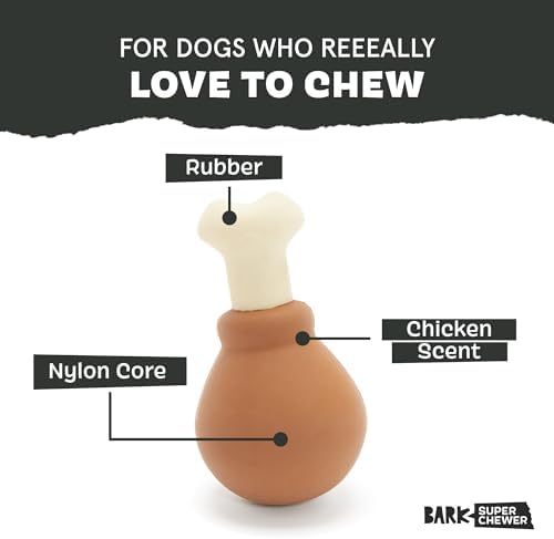 BarkBox Turkey Drumstick Super Chewer - Toy for Small Dogs