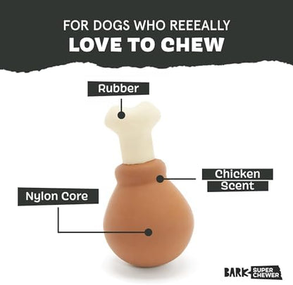 BarkBox Turkey Drumstick Super Chewer - Toy for Small Dogs