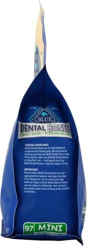 Blue Buffalo Mini Dental Bones, 27 oz, 97 Mini Bones