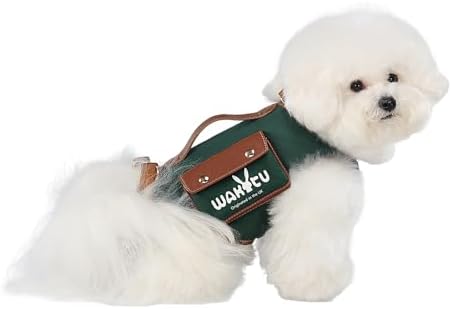 Wakytu Dog Lift Harness Dog Carrier Sling for Small Dogs & Cats,M