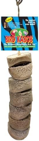 Wesco Pet Original Bird Kabob Shreddable Bird Toy