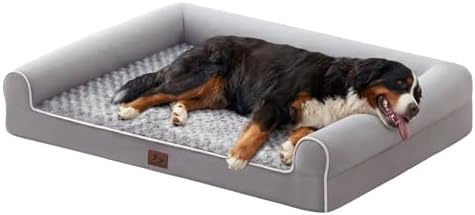 Orthopedic Large Dog Bed，Washable Dog Couch for XL Senior Dogs