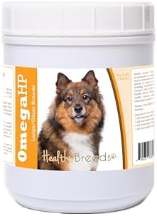 Healthy Breeds Eurasier Omega HP Fatty Acid Skin and Coat Support Soft Chews 90 Count