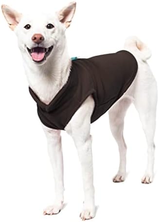 Gooby Fleece Vest Dog Sweater, Turquoise, Small