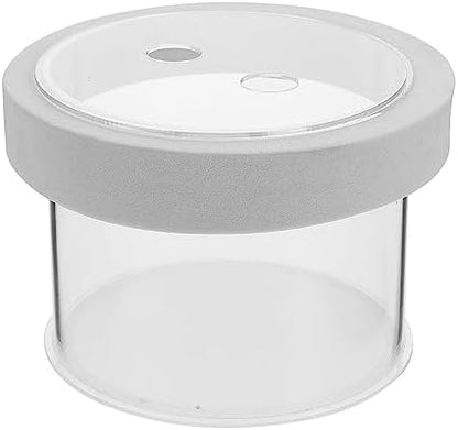 Ipetboom Fish Tank Separate Box Small Aquarium Breeding Box Floating Fish Fry Holder for Aquarium Isolation and Breeding 3.94X3.94X3.15 Inches