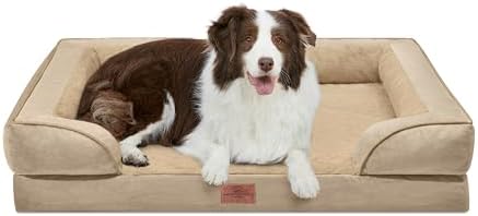 Comfort Expression Waterproof Orthopedic Dog Beds for Large Sized Dog