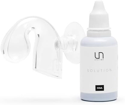 Ultum Nature Systems CO2 Drop Checker - Glass CO2 Drop Checker for Aquarium, CO2 Aquarium Kit with Solution, CO2 Monitor Complete Set for Planted Aquariums - Drop Checker Suction Cup Mount (SD)