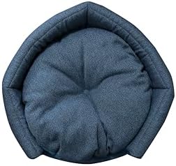 Travel Cat Meowbile Indoor Cat House - 25x18x17 inches Premium Convertible and Durable Hideaway Cat Bed and Cave (Blue, Medium)