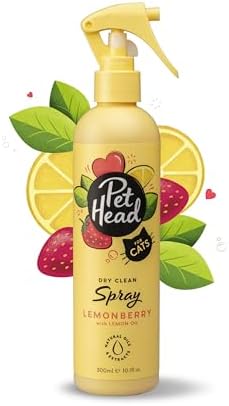 Pet Head Felin' Good Cat Dry Clean Spray | Fruity Scent | 10.1 fl. oz.