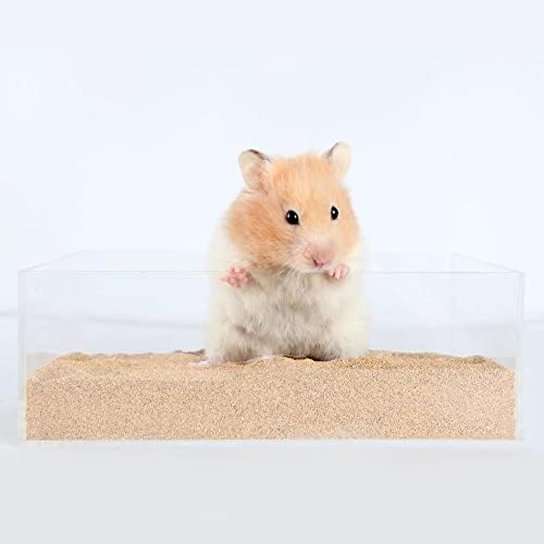 DR.DUDU 6.6lb Hamster Sand for Sand Bath, Hamster Cage Accessories(Beige)