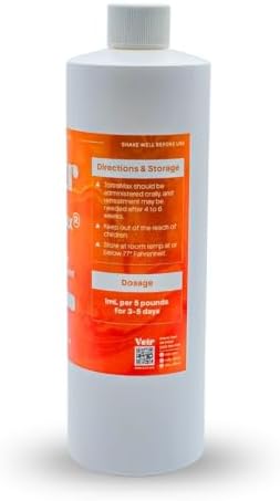 Toltrazuril 5.0% for Horses, Dogs, Cats, 500mL/16.9 Ounce, for Non-Food Chain Animals