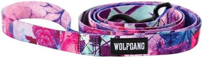 Wolfgang Heavy Duty Dog Leash, Pull-Tested to Over 800 lbs for Walking & Training, Daydream Print, Small