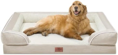 Comfort Expression Waterproof Orthopedic Dog Bed for Extra Large Dogs