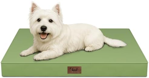 Waterproof Orthopedic Dog Crate Bed for Small Dogs & Cats