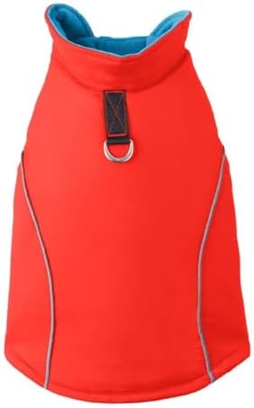Gooby Sports Vest Dog Jacket, Orange, Large