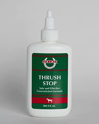 SBS Equine Thrush Treatment for Horses for the Finest Horse Care | The Horse-Journal’s Product of The Year and #1 Pick Against Hoof Thrush (4 Fluid Oz)