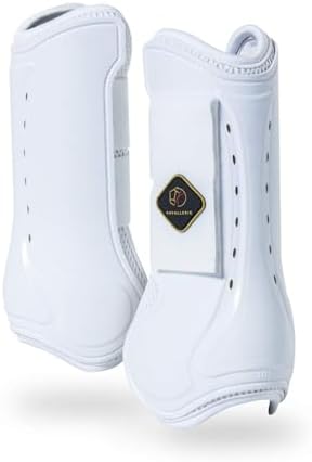 Kavallerie Classic Tendon Boots, Impact-Absorbing Material, Breathable & Evenly Distribute Pressure, Protect Tendon and Ligaments, Anti-Slip, Anti- Sore and Moisture Repellant Show Jumping Boots
