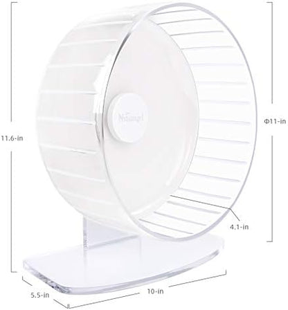 Niteangel Super-Silent Hamster Exercise Wheels: Quiet 11 inch Running Wheel