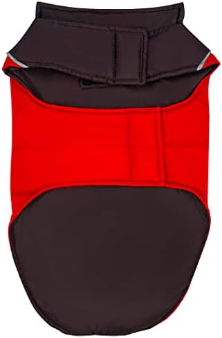 NFL Cleveland Browns Puffer Vest for Dogs & Cats, Size Small. Warm, Cozy, and Waterproof Dog Coat, for Small and Large Dogs/Cats. Best NFL Licensed PET Warming Sports Jacket