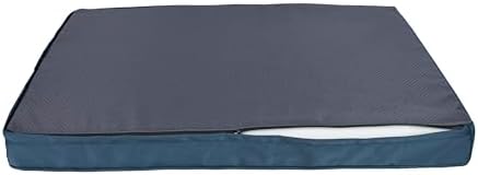 Best Pet Supplies Soft Plush Cute Indoor Dog Bed for Small, Medium, and Large Breeds - Blue, 41x29x4