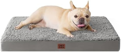 EHEYCIGA Orthopedic Dog Bed Medium with Removable Washable Cover,30x20