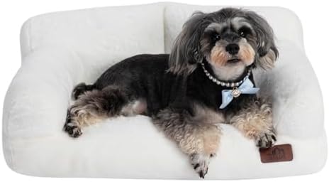 Hollypet Small Dog Large Cat Bed Puppy Couch Beds for Pets up to 25 lbs