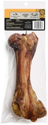 Grillerz Vacuum Sealed Ham Bone, Rawhide-Free, 1 Count